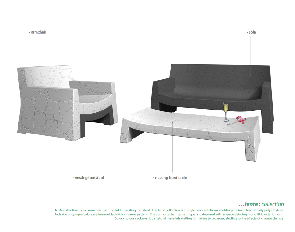 Outdoor Furniture Roto Moulded